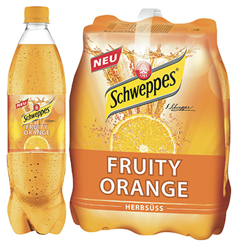 Neue Sorte: Fruity Orange (Foto: Schweppes)