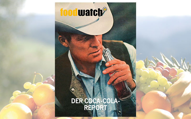 foodwatch stellt „Coca-Cola-Report“ in Berlin vor