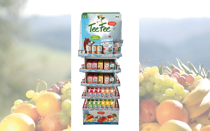 Sommergetränke für Kinder: Zuckerfreier Bio-Eistee von TeeFee