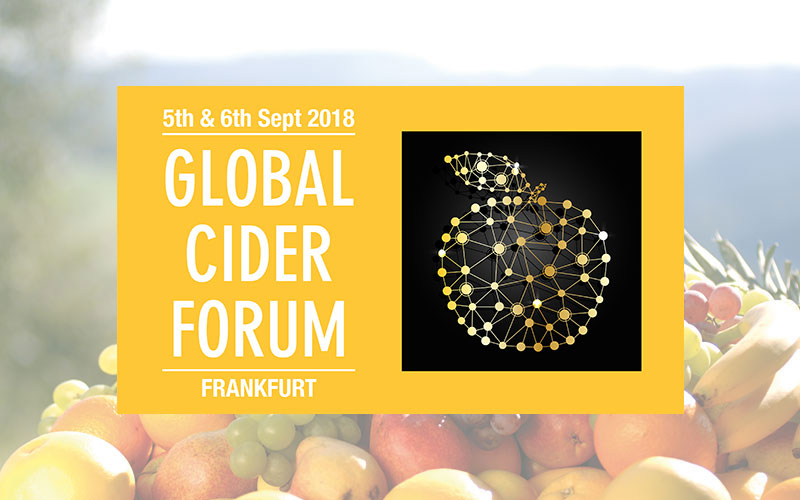 2. Global Cider Forum am 6. September 2018 in Frankfurt a. M.