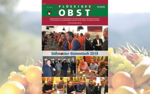 Die Dezember-Ausgabe von FLÜSSIGES OBST ist online!