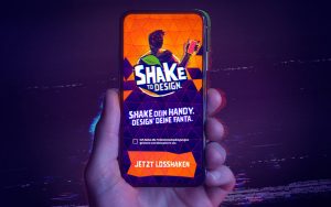 Shake to Design: Teens kreieren Fanta Verpackungen durch kreative Moves mit ihrem Smartphone