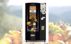 Natural Vending von ZUMEX, die neuen gesunden und intelligenten Automaten für den Verzehr von Saft "on the go"