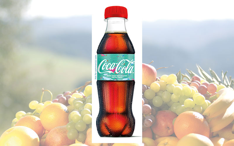 Neue Technologie nutzt Meeresplastik* für Coca-Cola Flasche