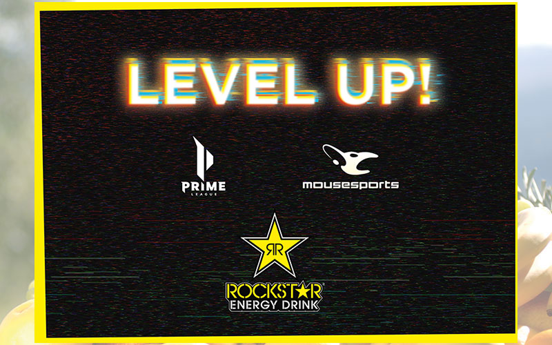 Level up mit Rockstar Energy!