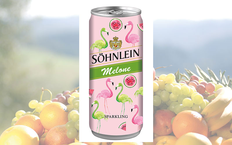 Aller guten Vögel sind drei: Söhnlein Sparkling Melone jetzt neu auch in der Dose