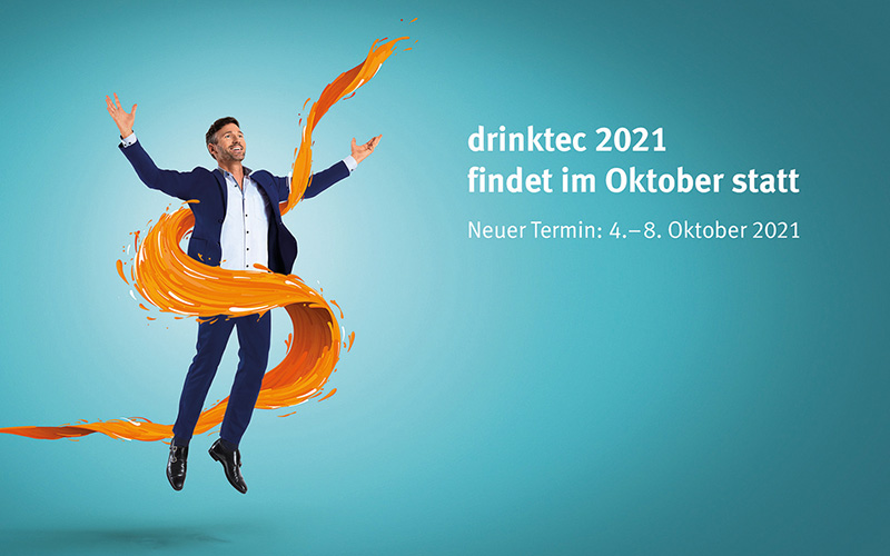 Neuer Termin: drinktec 2021 findet im Oktober statt