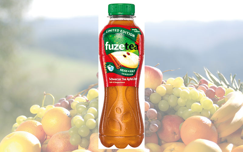Limitierte Wintersorte von Fuze Tea ab sofort im Handel erhältlich