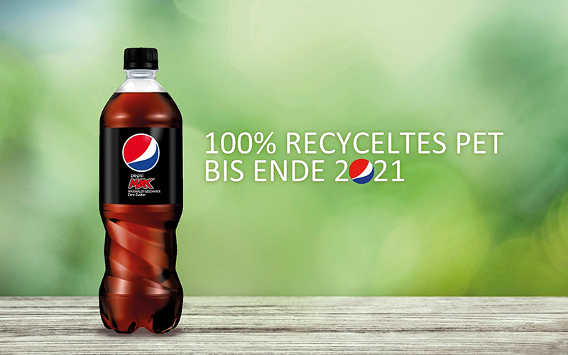 PepsiCo Deutschland leistet signifikanten Beitrag zur Transformation des Getränkemarkts: 100 Prozent recycelte PET-Flaschen ab 2021