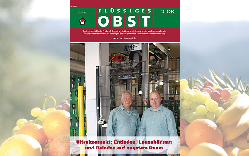 Die Ausgabe 12-2020 von FLÜSSIGES OBST ist online!