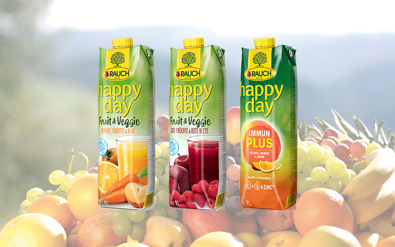 Neuzugänge bei Rauch Happy Day