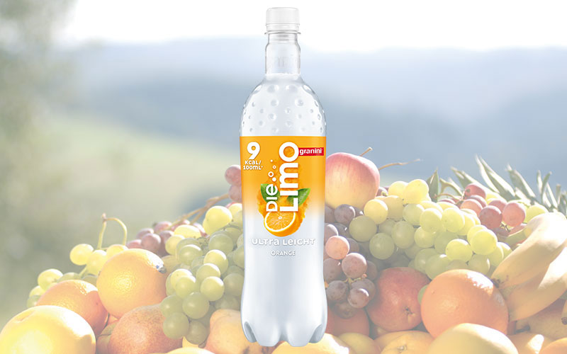 Neue Geschmacksrichtung: Die Limo Ultra Leicht Orange