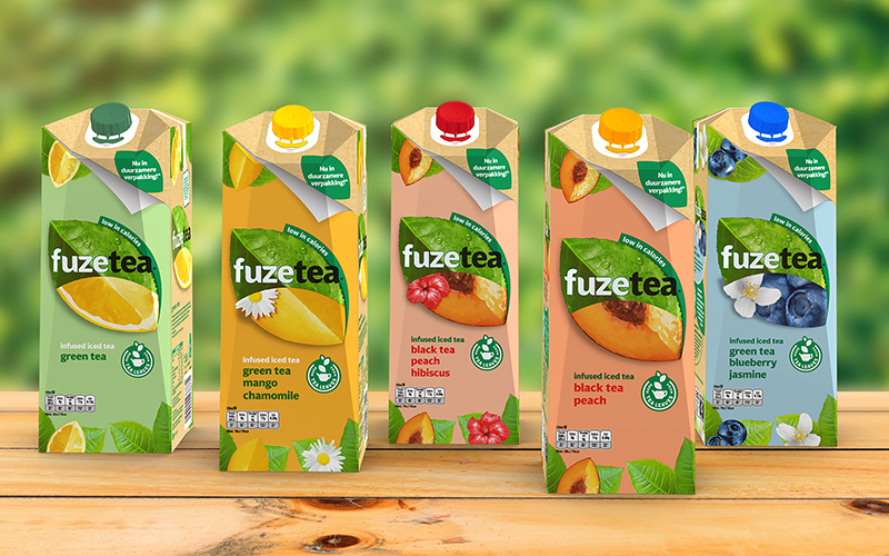 Niederlande: Fuze Tea – erste Eistee-Marke verpackt in SIGNATURE
