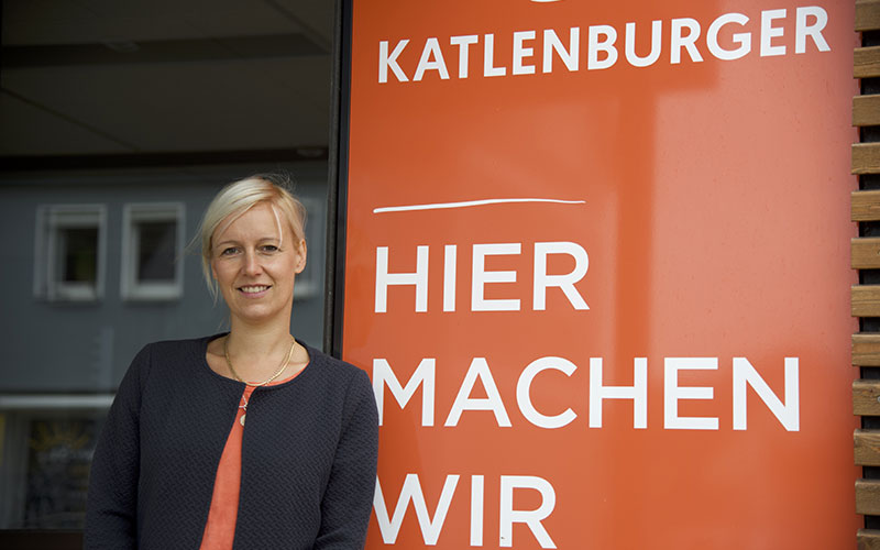 Ein Grund zum Anstoßen: Alexandra Demuth verstärkt ab sofort die Geschäftsführung der KATLENBURGER Kellerei