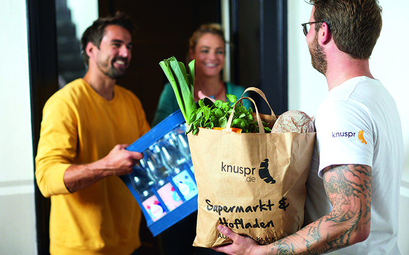 Beta-Phase des Online-Supermarkts Knuspr in München erfolgreich gestartet