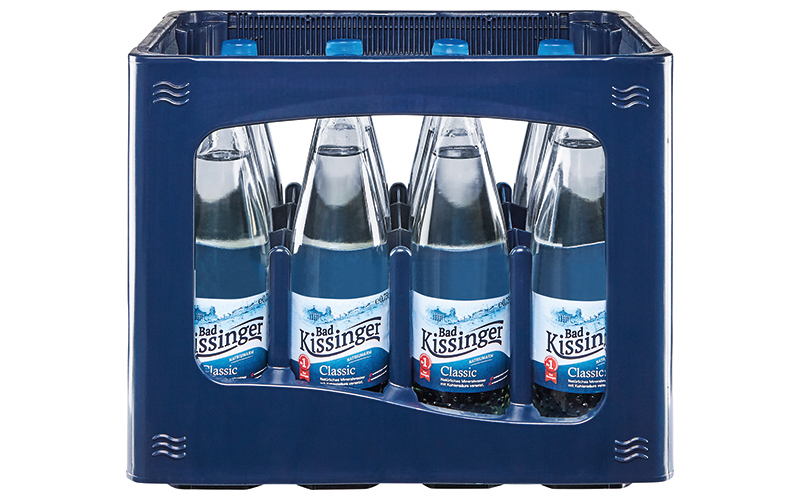 Stärkung des Mehrwegsortiments: Regionale Wassermarke Bad Kissinger jetzt in Mehrweggebinde bei Netto Marken-Discount
