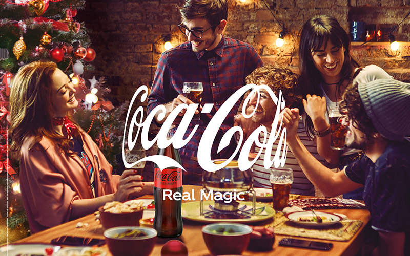 Coca-Cola feiert die Magie von Weihnachten