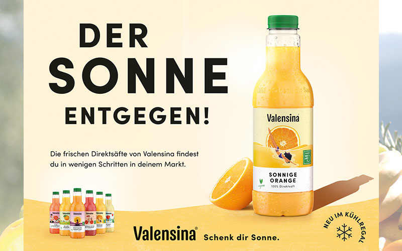 Coole Out-of-Home-Kampagne von Valensina
