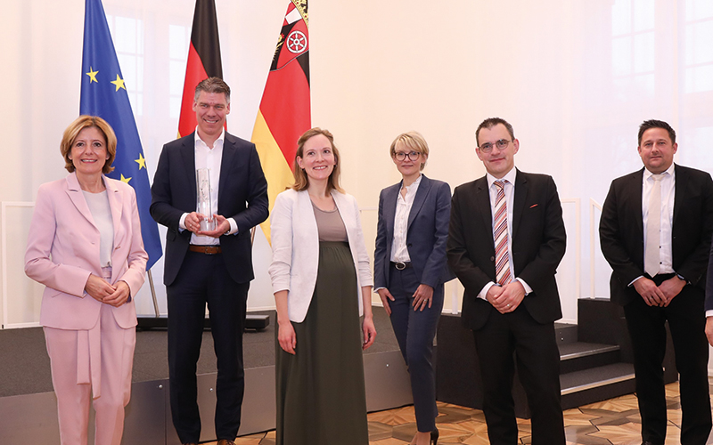 Eckes-Granini Deutschland für digitales und nachhaltiges Handeln als „Zukunftsunternehmen 2021“ ausgezeichnet
