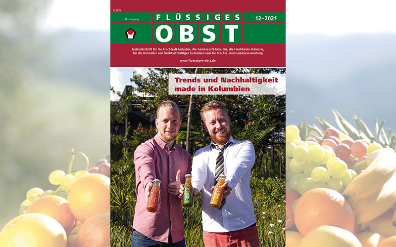 Die Ausgabe 12-2021 von FLÜSSIGES OBST ist online!