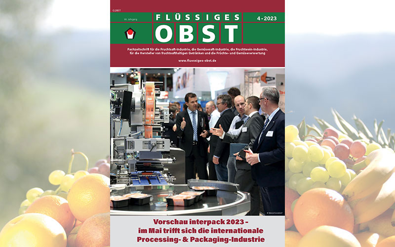 Die Ausgabe 4-2023 von FLÜSSIGES OBST ist online!