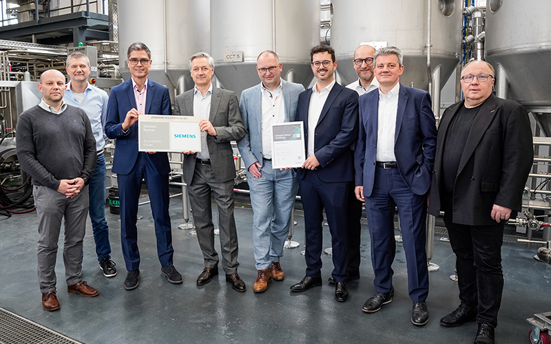 ZIEMANN HOLVRIEKA neuer Siemens Solution Partner