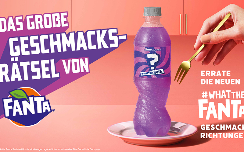 WhatTheFanta bringt neue geheimnisvolle Geschmacksrichtungen auf den Markt