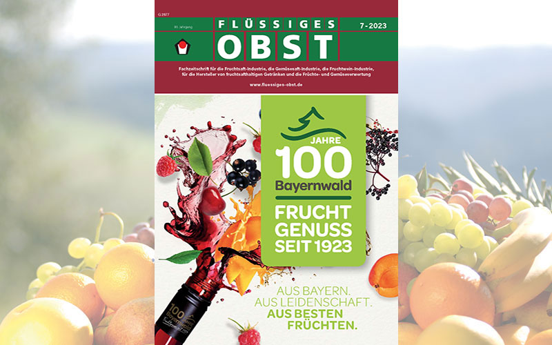 Die Ausgabe 7-2023 von FLÜSSIGES OBST ist online!