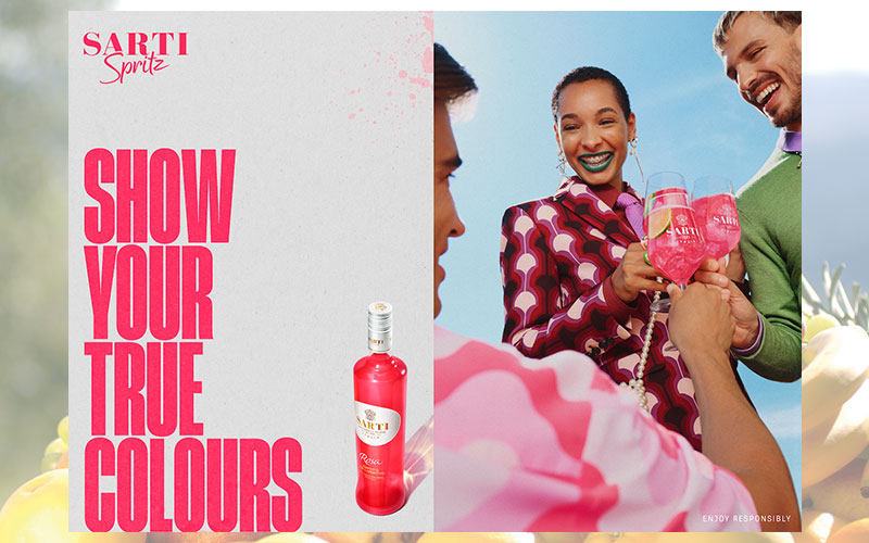 SARTI ROSA lanciert digitale Kampagne: “SHOW YOUR TRUE COLOURS”