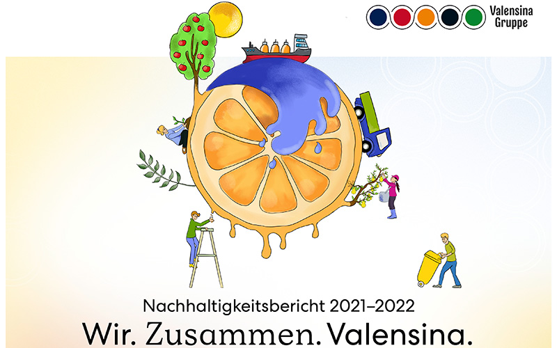 Valensina Gruppe: Nachhaltigkeits-Engagement trägt Früchte