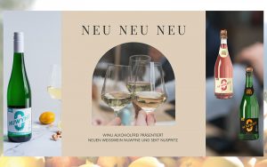 WINU präsentiert neuen alkoholfreien Weißwein Nuwyne und Sekt Nuspritz