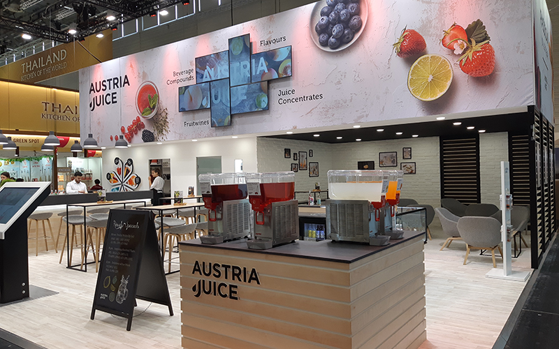 Mehr Geschmack, weniger Kalorien: AUSTRIA JUICE setzte Trends auf der ANUGA