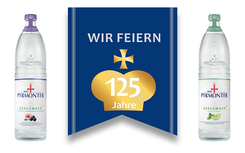 125 Jahre: BAD PYRMONTER feiert Jubiläum mit Produktneuheiten