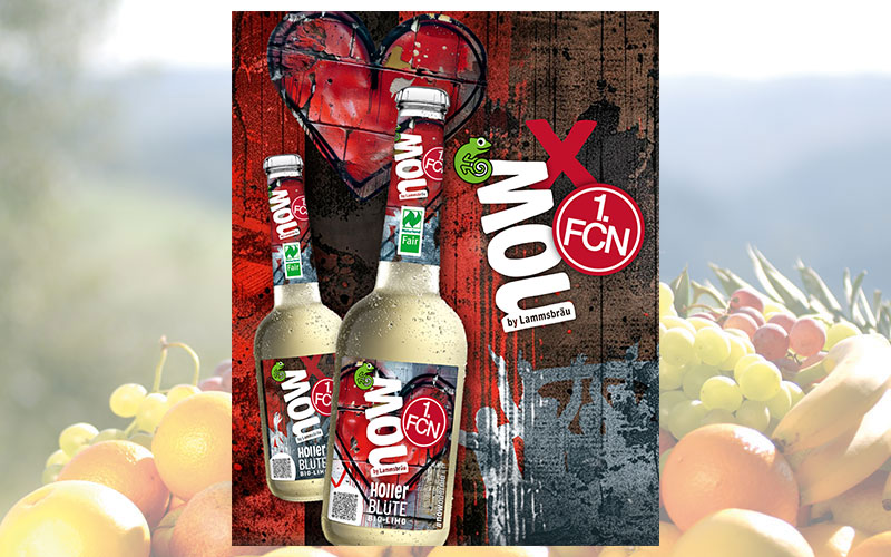 Kooperation ausgebaut: now mit limitierter FCN-Limo