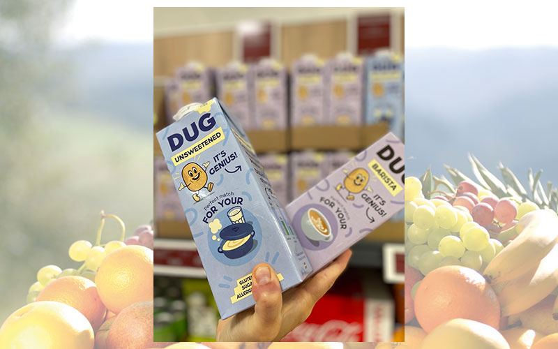 Schwedische Kartoffelmilch DUG erobert den deutschen Markt