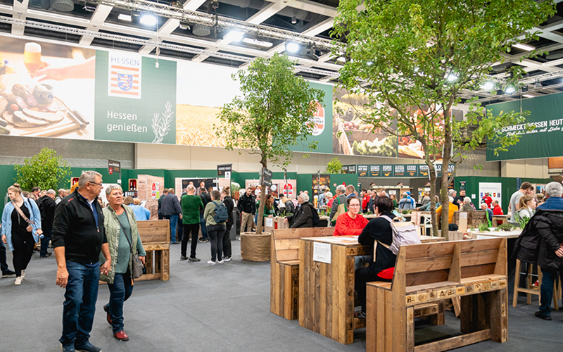 Hessen auf der Grünen Woche 2025: Hessische Getränke in Berlin