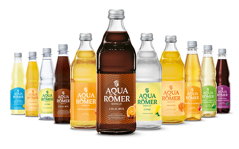 Aqua Römer Quelle erweitert Süß-Sortiment
