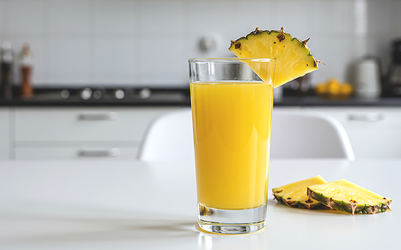 Ananassaft ist knapp und teuer aufgrund geringer Ernte