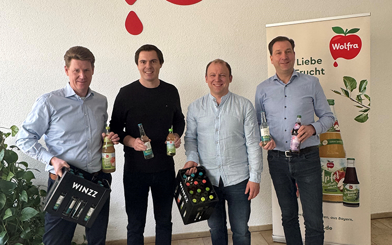 Zwei beliebte regionale Getränkemarken bündeln ihre Kräfte: Wolfra und Winzz gehen gemeinsame Wege