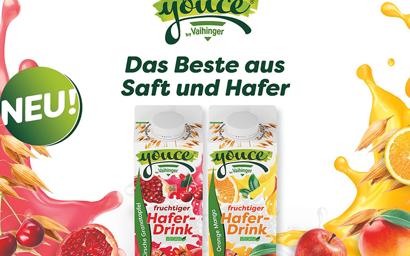 Youce by Vaihinger: Der fruchtige Haferdrink