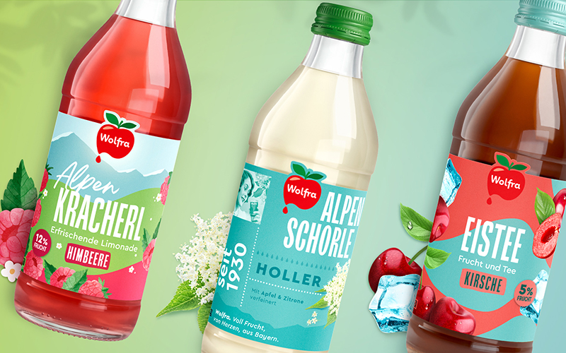 Wolfra erweitert das Sortiment: drei neue Premium-Erfrischungen für den Sommer