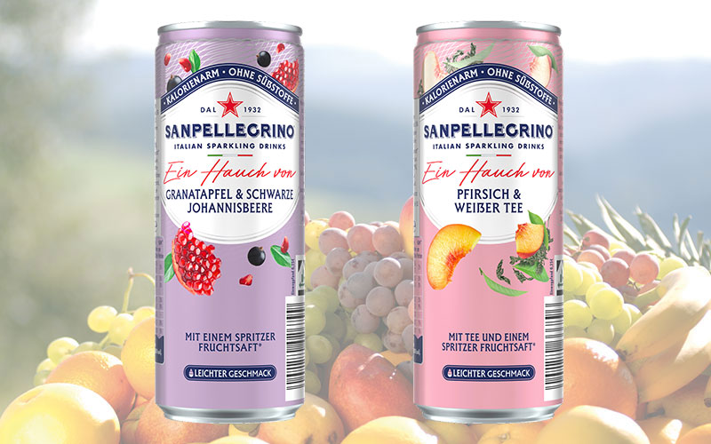 Sanpellegrino setzt auf frische Klarheit für seine leichten Erfrischungen