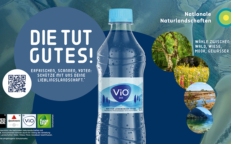 Außerhausmarkt: Coca-Cola startet Aktionswochen für den Naturschutz