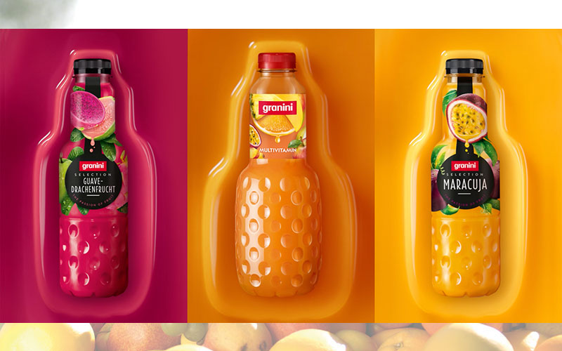 Neue granini Kampagne macht Lust auf Frucht