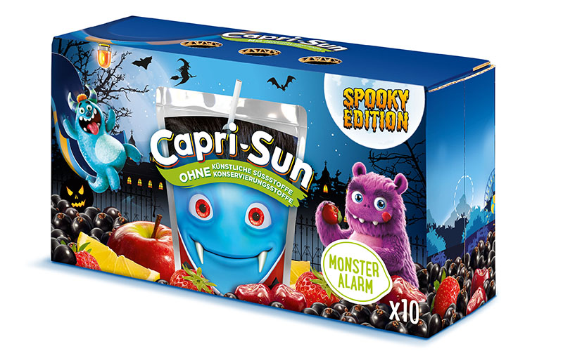 Halloween mit Capri-Sun: Die limitierte „Spooky Edition“ sorgt für fruchtigen Gruselspaß