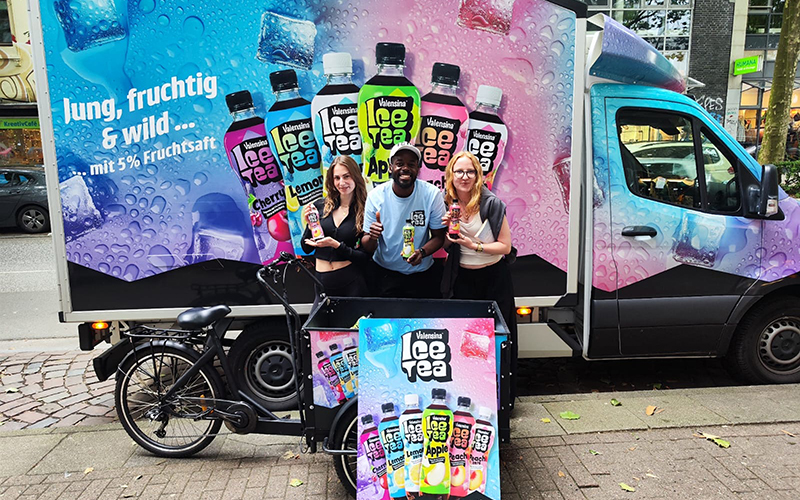 Valensina zieht Fazit aus Sampling-Kampagne