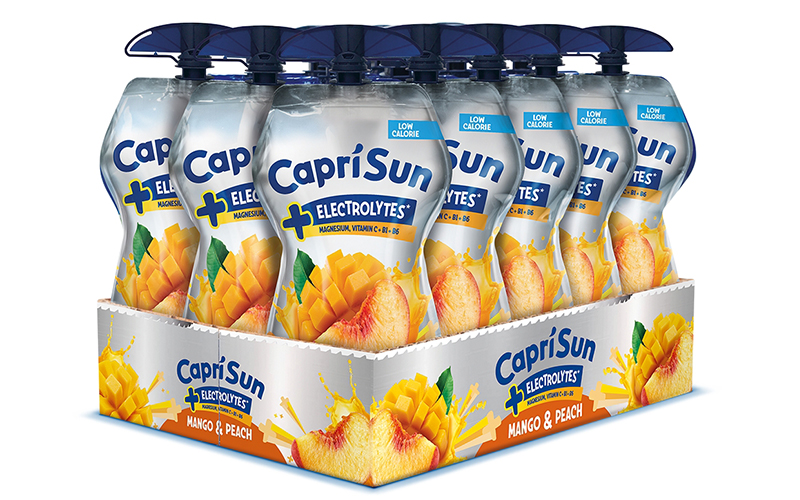 Capri-Sun +Electrolytes: Kultmarke steigt in das Segment der funktionalen Getränke ein