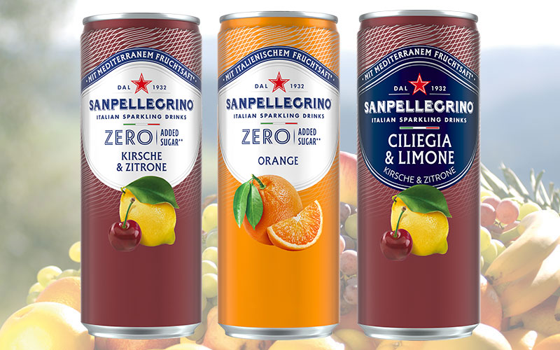 Sanpellegrino startet mit drei neuen Limonaden ins neue Jahr