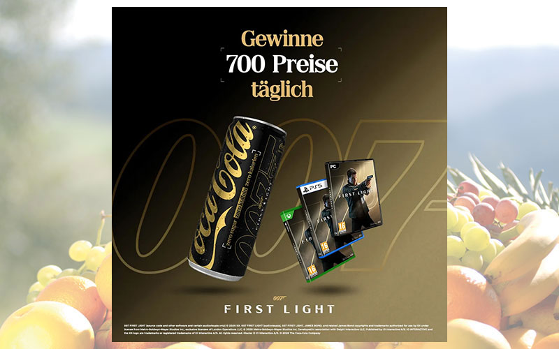 Mission Relaunch: Coca-Cola kooperiert mit neuem James Bond Videospiel