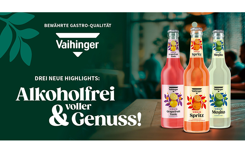 Premium-Genuss neu interpretiert: Alkoholfrei, fruchtig und zeitgemäß – ready to serve für moderne Genussmomente.